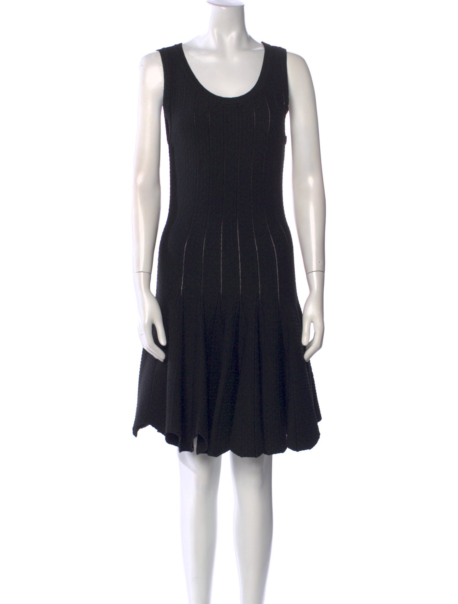 Jonathan Simkhai Scoop Neck Knee-Length Dress