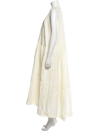 Jonathan Simkhai Mock Neck Long Dress