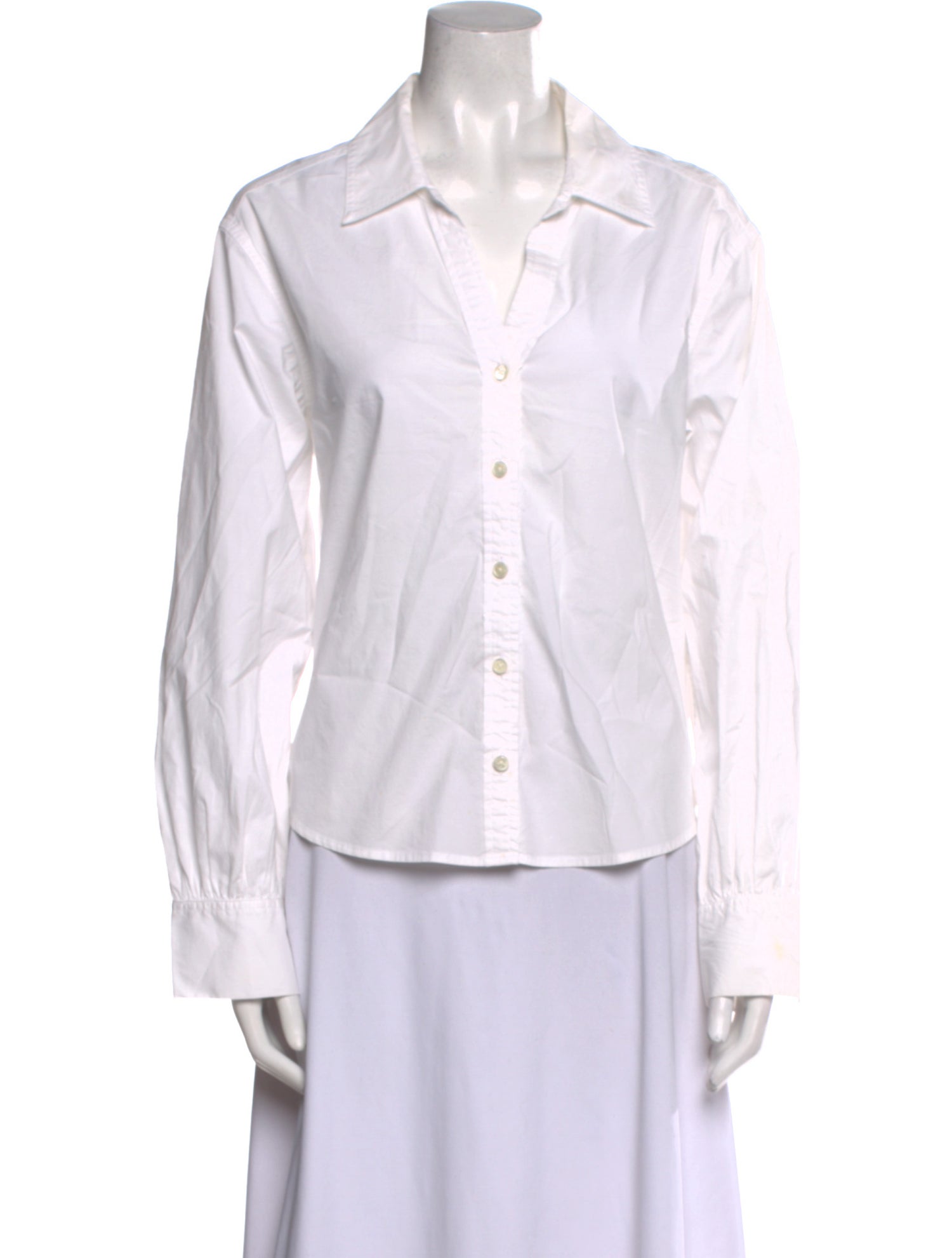 Jonathan Simkhai Long Sleeve Button-Up Top