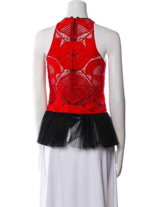 Jonathan Simkhai Printed Halterneck Crop Top