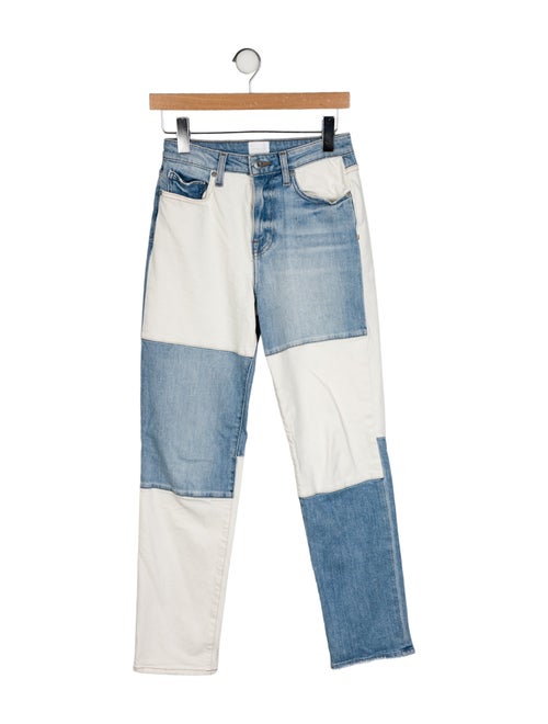 Jonathan Simkhai High-Rise Straight Leg Jeans