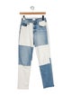 Jonathan Simkhai High-Rise Straight Leg Jeans