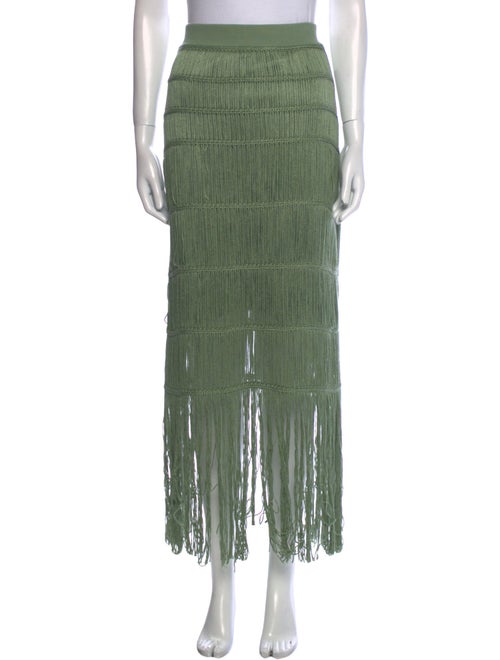 Jonathan Simkhai Striped Midi Length Skirt