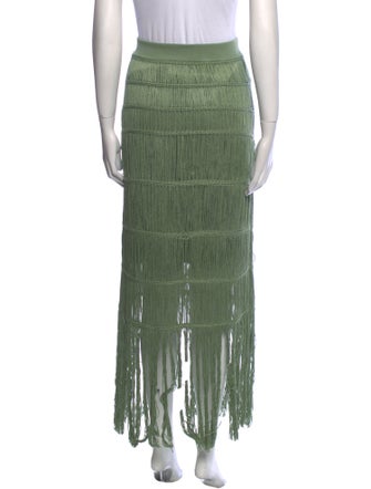 Jonathan Simkhai Striped Midi Length Skirt