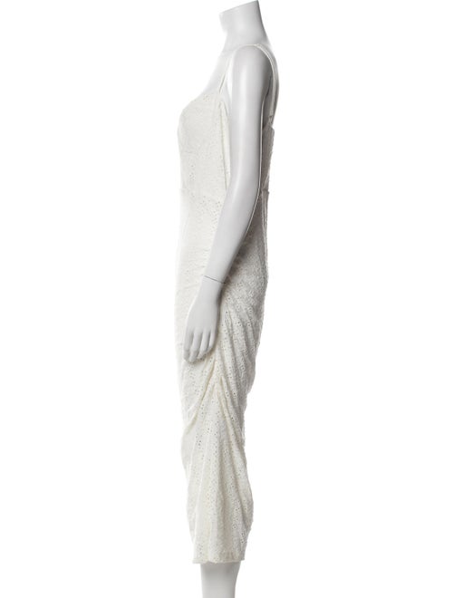 Jonathan Simkhai Square Neckline Midi Length Dress