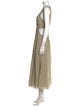 Jonathan Simkhai V-Neck Long Dress