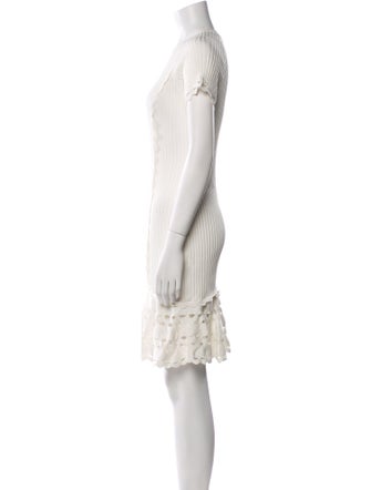 Jonathan Simkhai Crew Neck Mini Dress