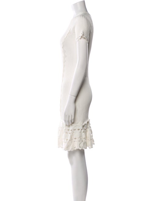 Jonathan Simkhai Crew Neck Mini Dress