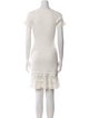 Jonathan Simkhai Crew Neck Mini Dress