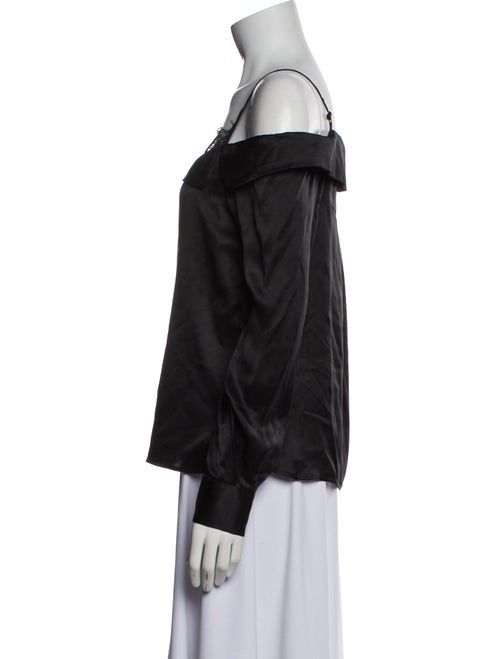 Jonathan Simkhai Silk V-Neck Blouse