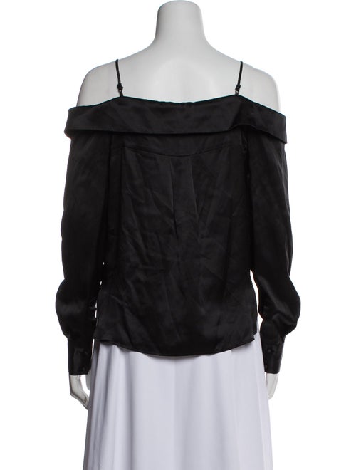 Jonathan Simkhai Silk V-Neck Blouse