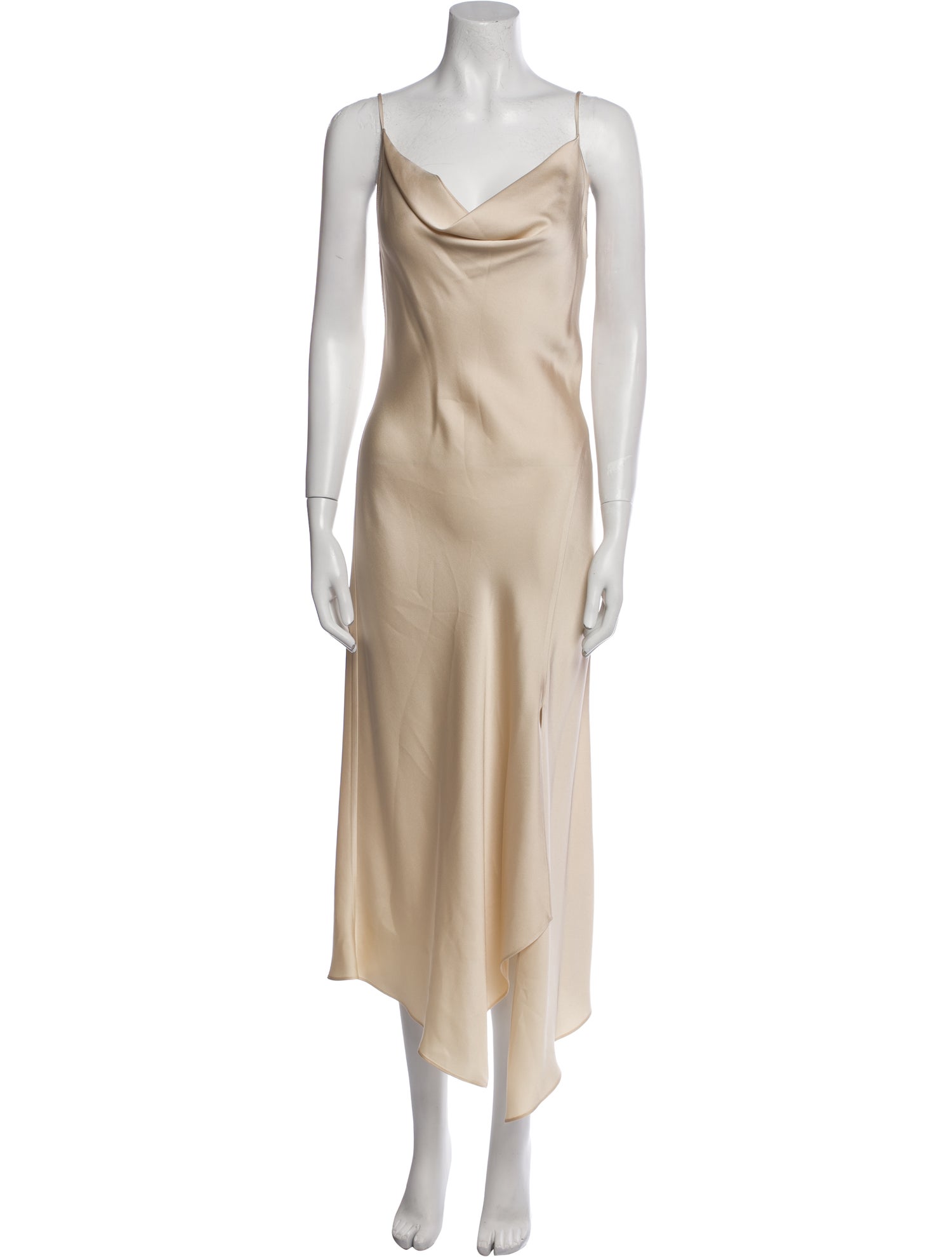Jonathan Simkhai Cowl Neck Long Dress
