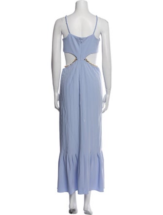 Jonathan Simkhai V-Neck Long Dress
