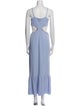 Jonathan Simkhai V-Neck Long Dress