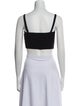 Jonathan Simkhai Square Neckline Sleeveless Crop Top