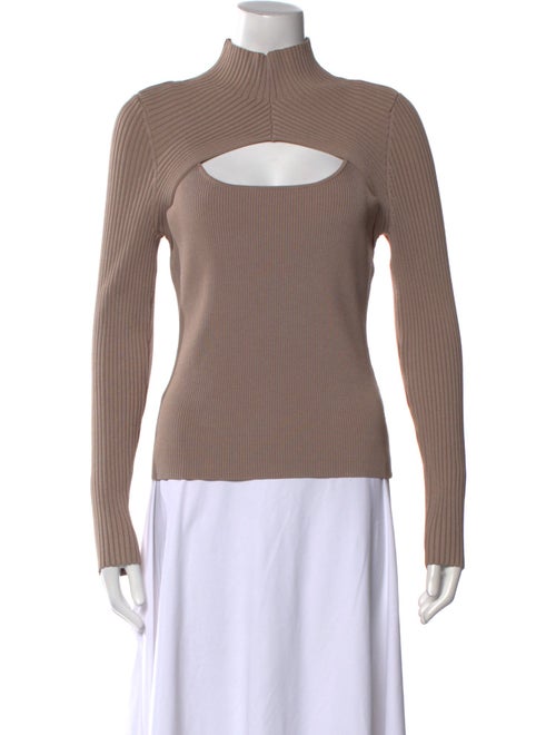 Jonathan Simkhai Turtleneck Long Sleeve Top