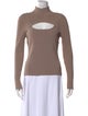 Jonathan Simkhai Turtleneck Long Sleeve Top
