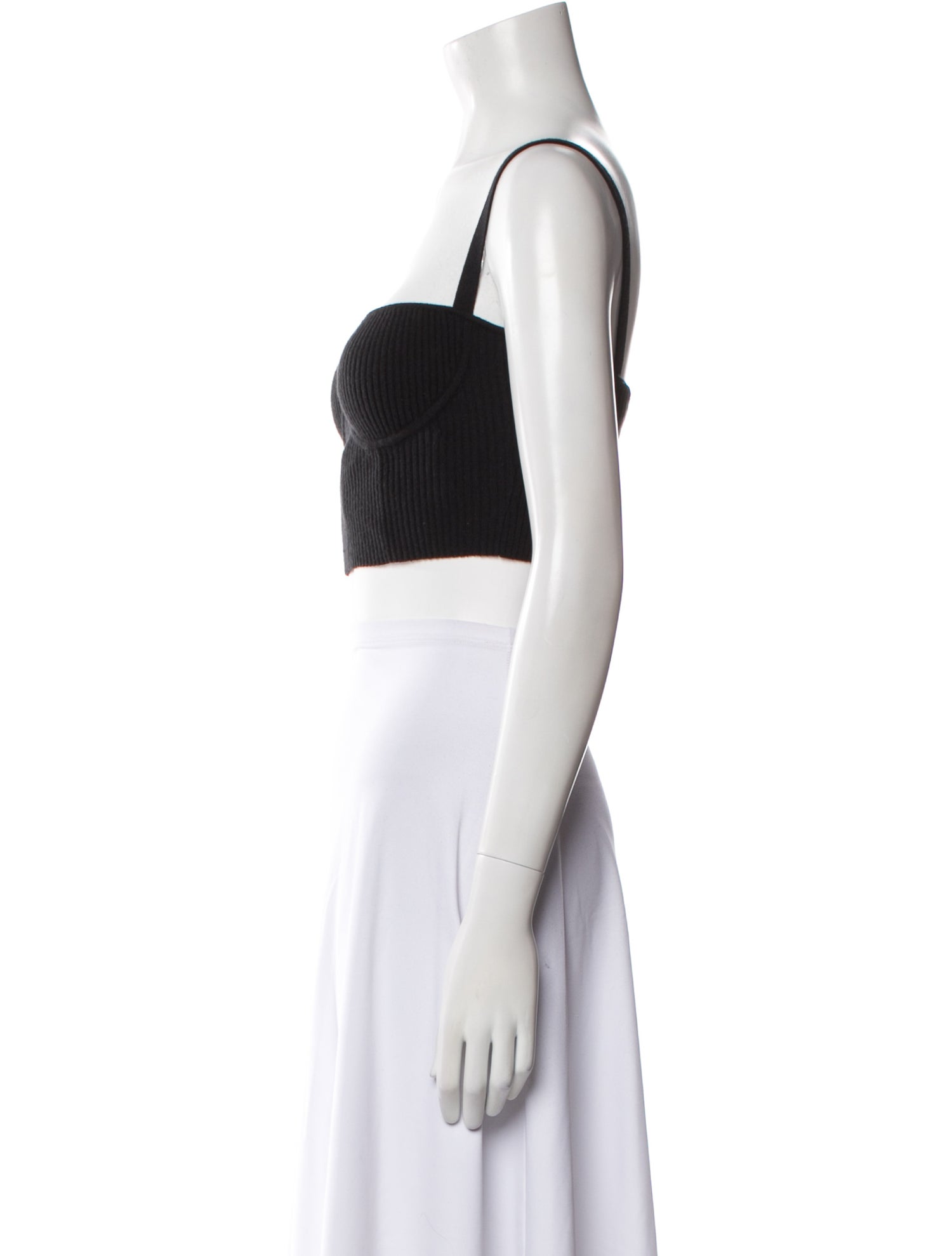 Jonathan Simkhai Square Neckline Sleeveless Crop Top w/ Tags