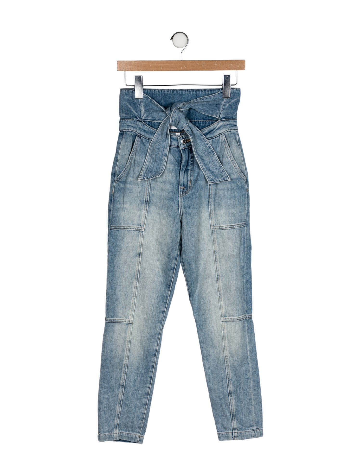 Jonathan Simkhai Mid-Rise Straight Leg Jeans
