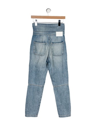 Jonathan Simkhai Mid-Rise Straight Leg Jeans