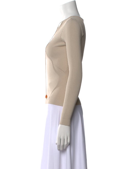 Jonathan Simkhai V-Neck Long Sleeve Top