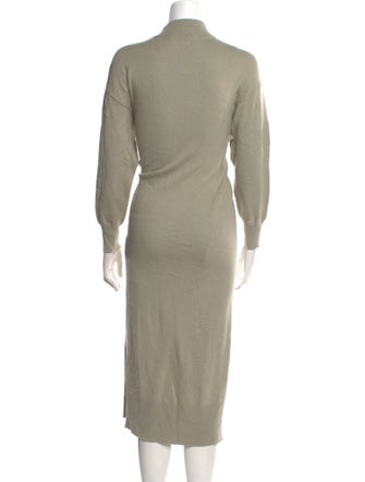 Jonathan Simkhai Mock Neck Midi Length Dress