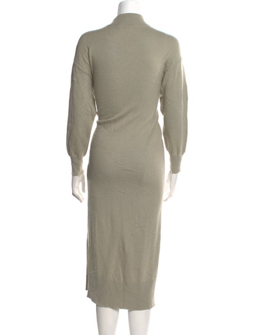 Jonathan Simkhai Mock Neck Midi Length Dress