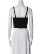 Jonathan Simkhai Square Neckline Sleeveless Crop Top