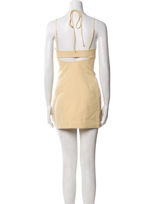 Jonathan Simkhai Square Neckline Mini Dress