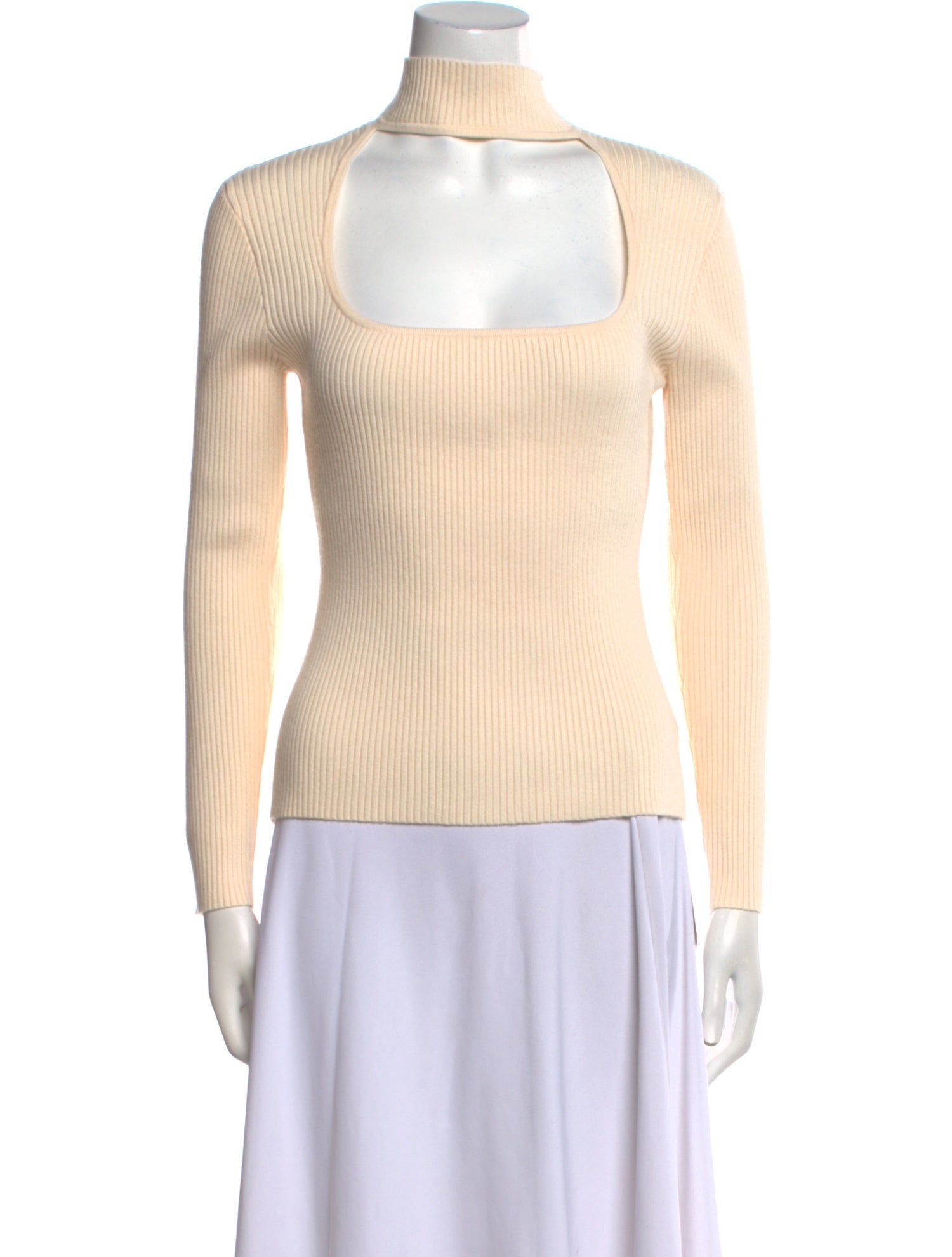 Jonathan Simkhai Turtleneck Long Sleeve Top w/ Tags