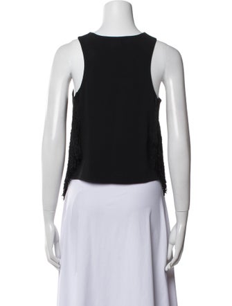 Jonathan Simkhai Scoop Neck Sleeveless Top