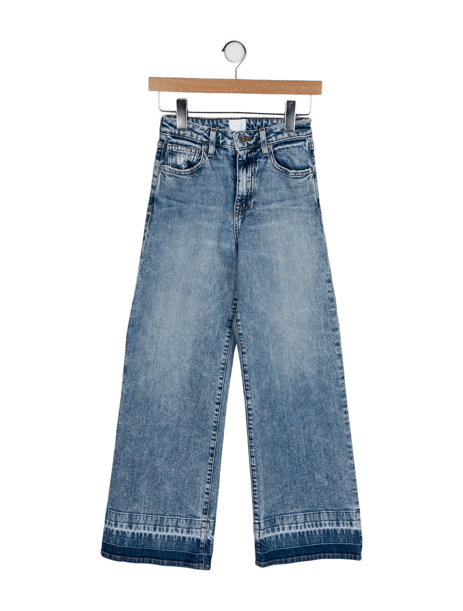 Jonathan Simkhai Mid-Rise Wide Leg Jeans