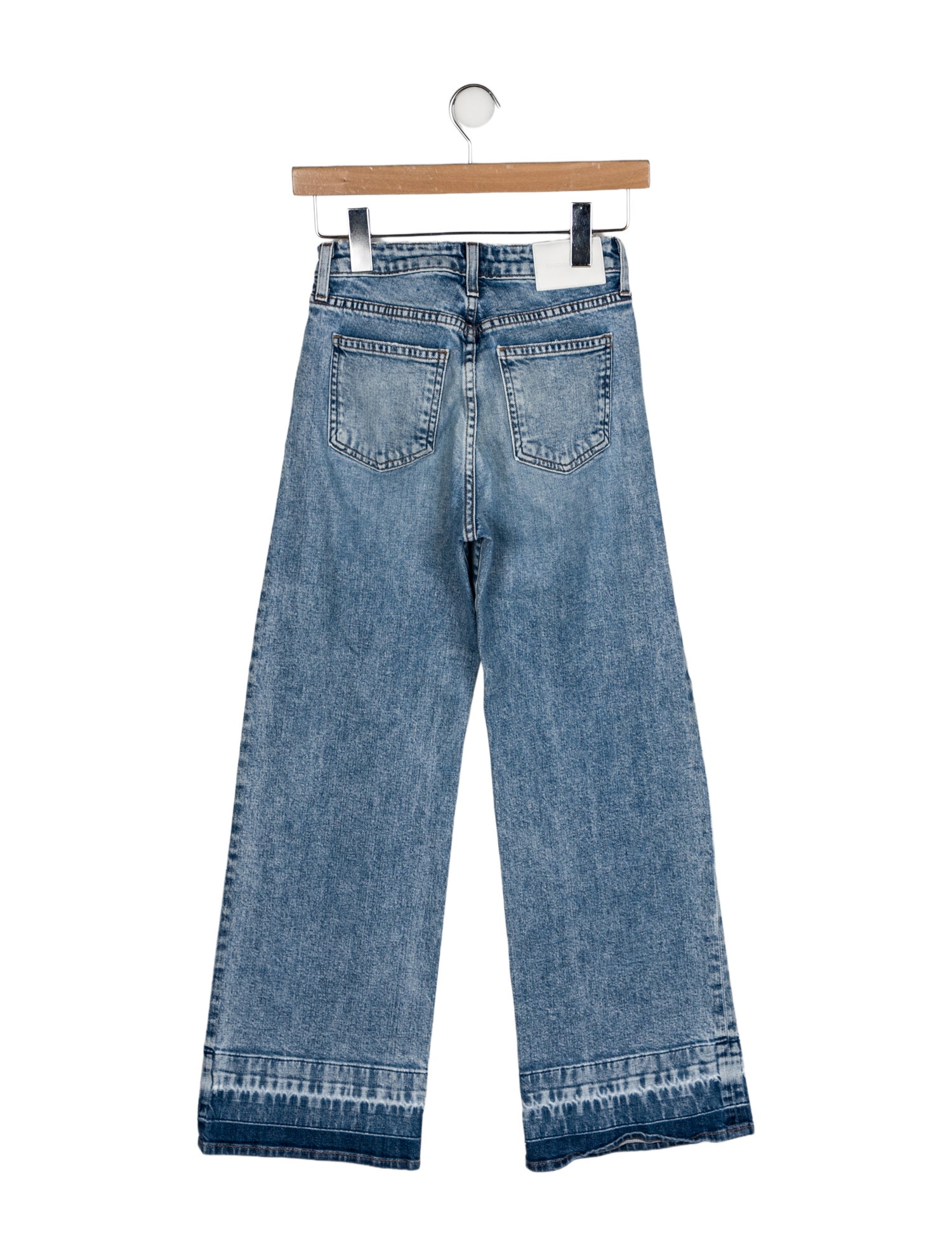 Jonathan Simkhai Mid-Rise Wide Leg Jeans