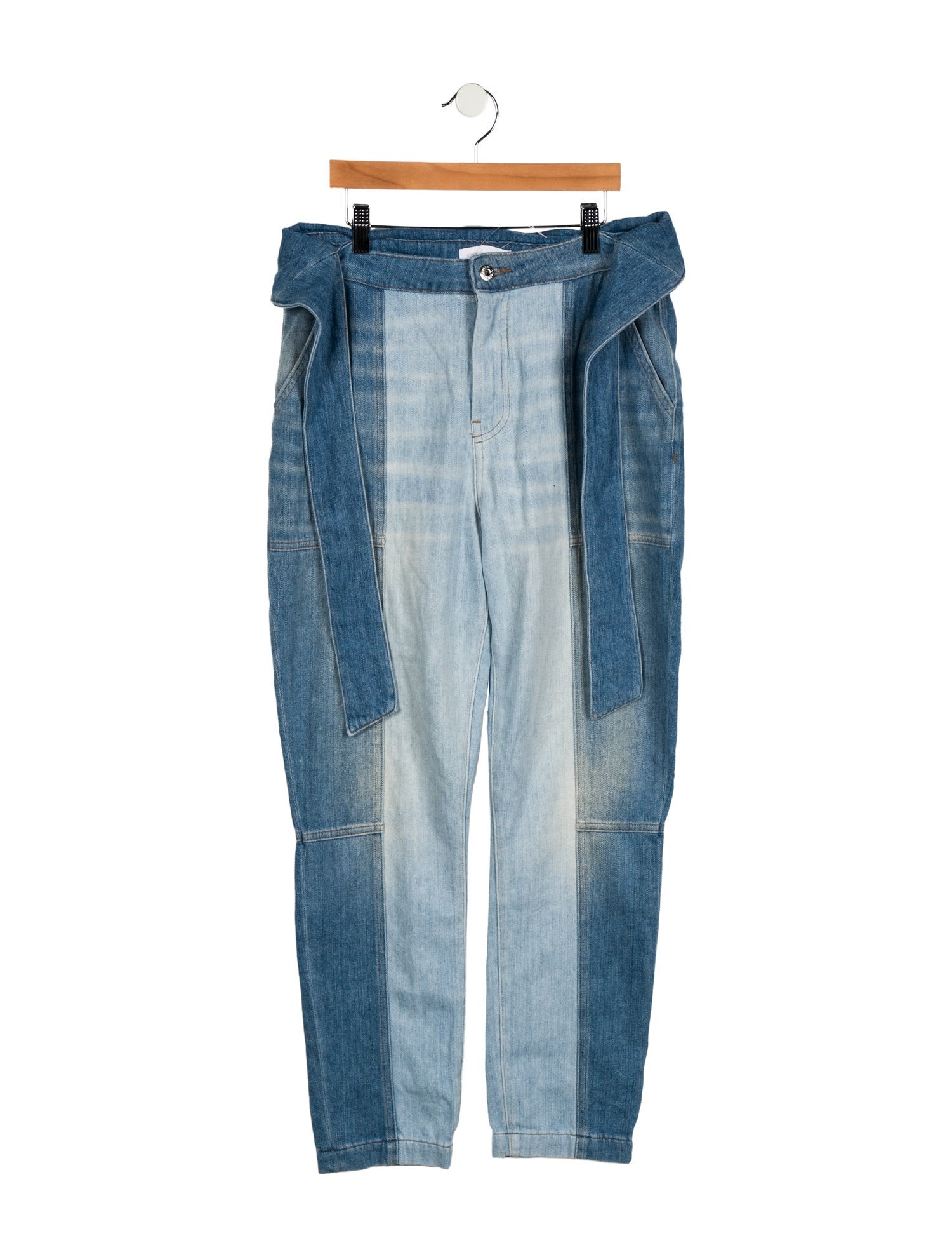 Jonathan Simkhai Mid-Rise Straight Leg Jeans