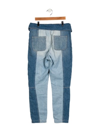 Jonathan Simkhai Mid-Rise Straight Leg Jeans