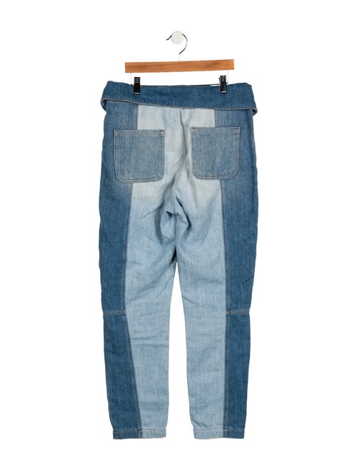Jonathan Simkhai Mid-Rise Straight Leg Jeans