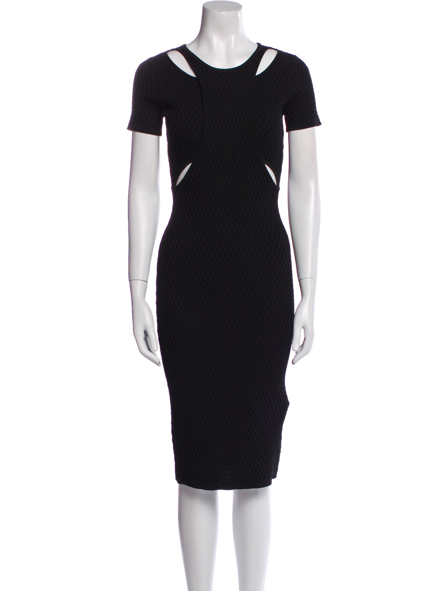 Jonathan Simkhai Crew Neck Midi Length Dress
