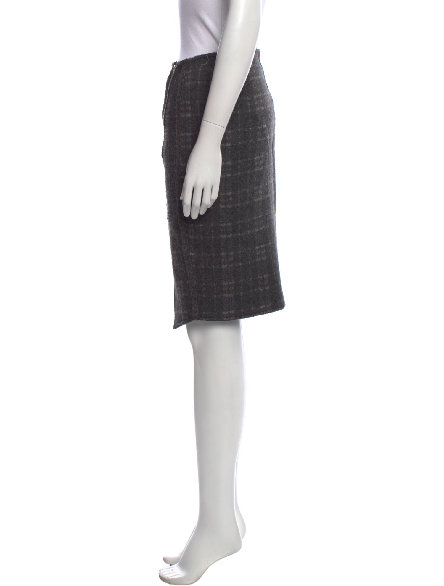 Jonathan Simkhai Virgin Wool Knee-Length Skirt