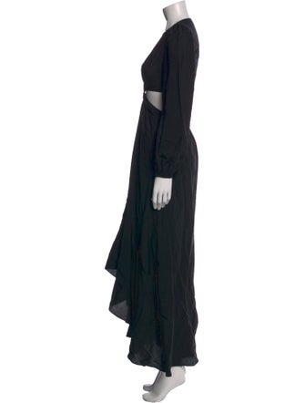 Jonathan Simkhai V-Neck Long Dress
