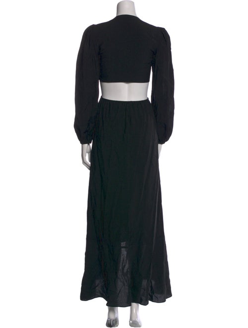 Jonathan Simkhai V-Neck Long Dress