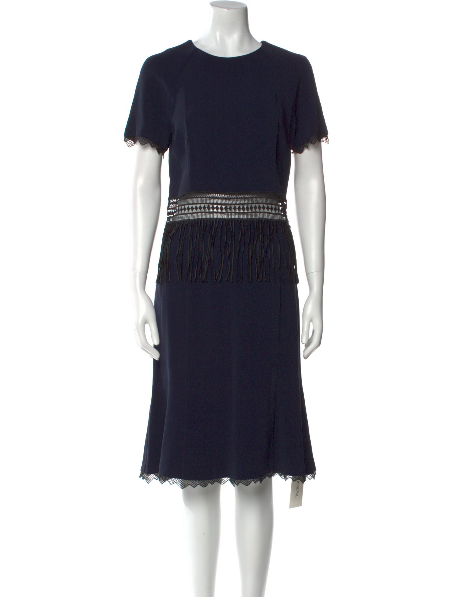 Jonathan Simkhai Crew Neck Midi Length Dress