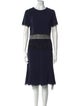 Jonathan Simkhai Crew Neck Midi Length Dress