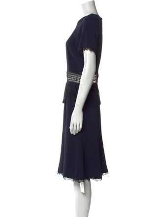 Jonathan Simkhai Crew Neck Midi Length Dress