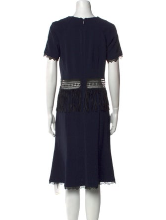 Jonathan Simkhai Crew Neck Midi Length Dress