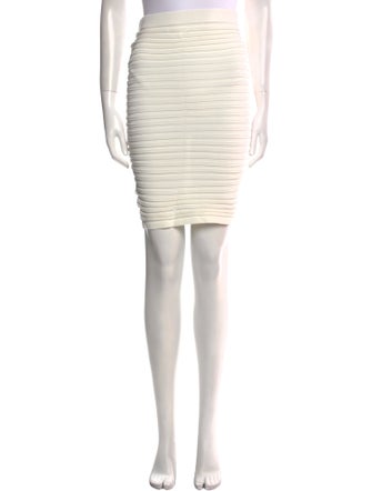 Jonathan Simkhai Striped Mini Skirt