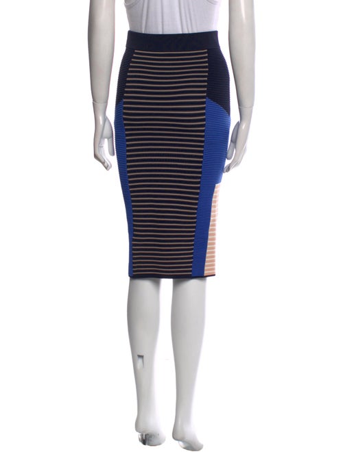 Jonathan Simkhai Striped Knee-Length Skirt