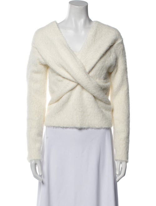 Jonathan Simkhai Nylon V-Neck Sweater