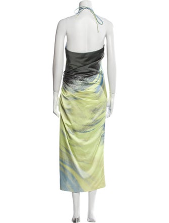 Jonathan Simkhai Printed Long Dress