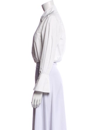 Jonathan Simkhai Long Sleeve Crop Top