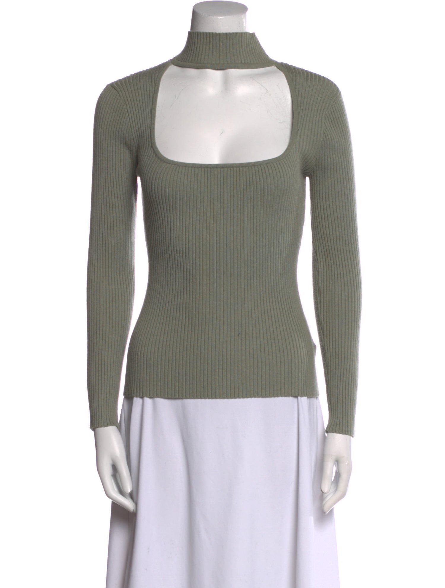 Jonathan Simkhai Turtleneck Long Sleeve Top w/ Tags